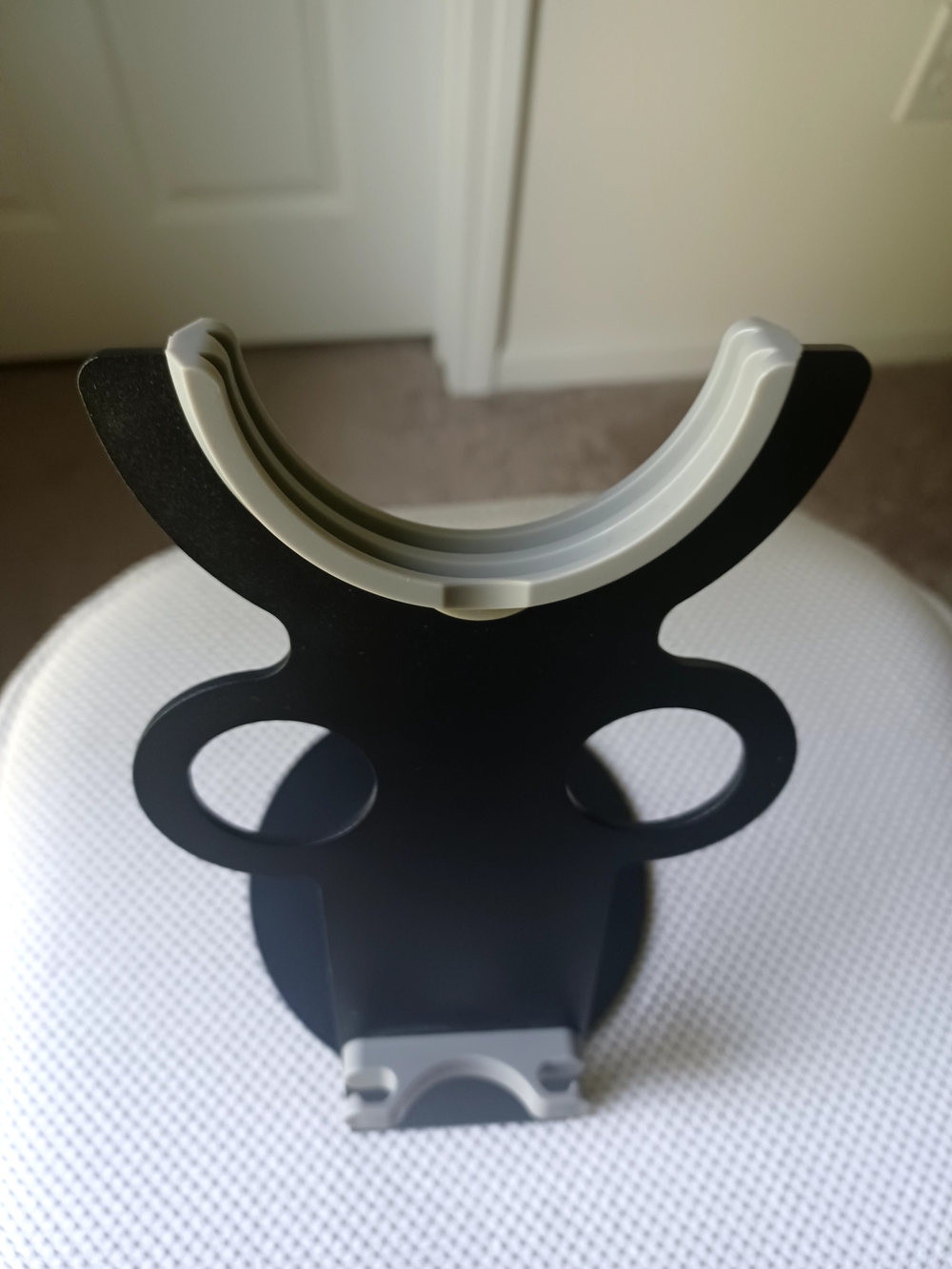 Dyson Hair Dryer Metal Stand In Black with Gray Accents - Picture 6 of 7